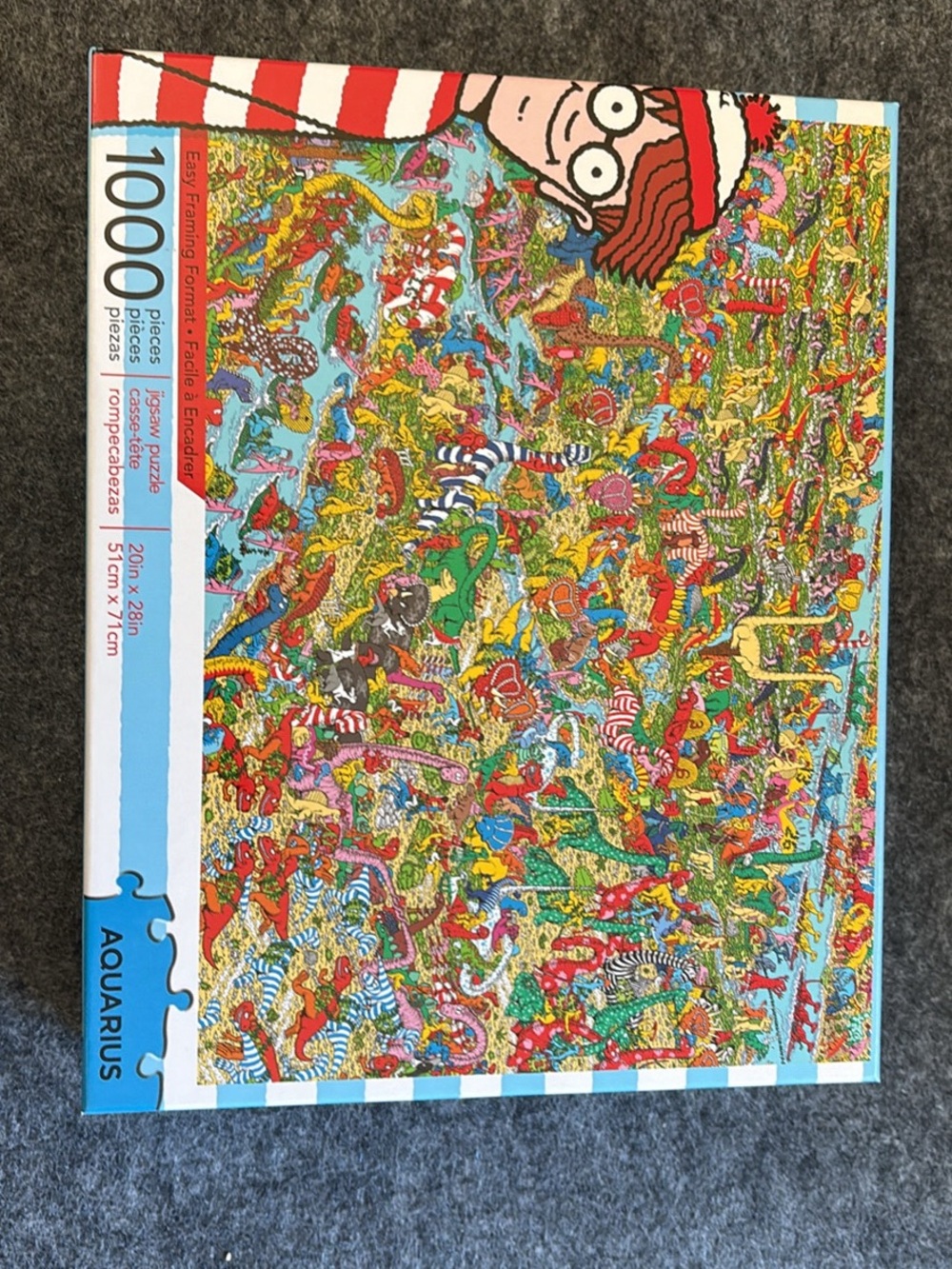 Where's Waldo? 1000-Piece Jigsaw Puzzle - Aquarius - Multicolor